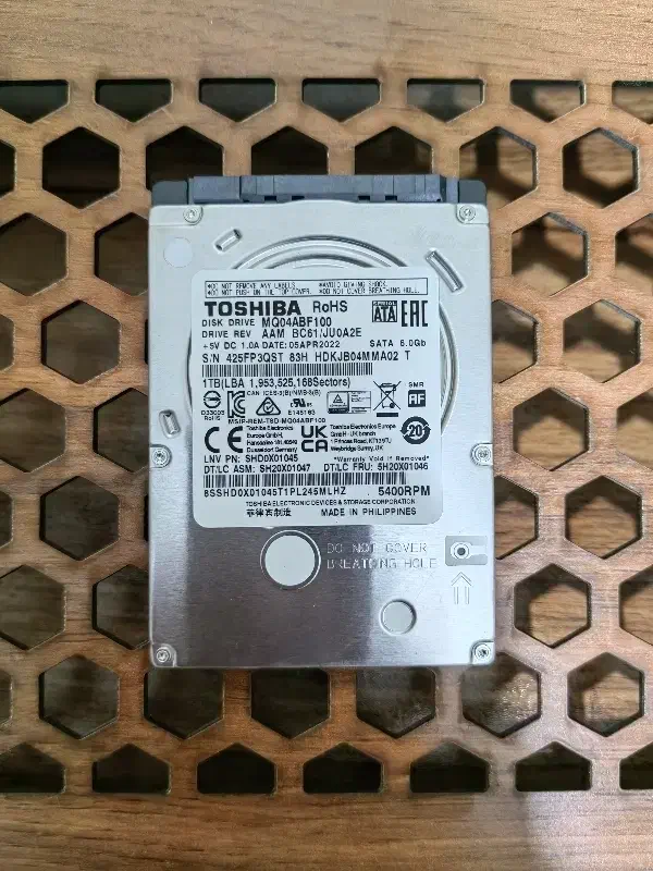 هارد یک ترابایت توشیبا Toshiba|قطعات و لوازم جانبی رایانه|رفسنجان, |دیوار