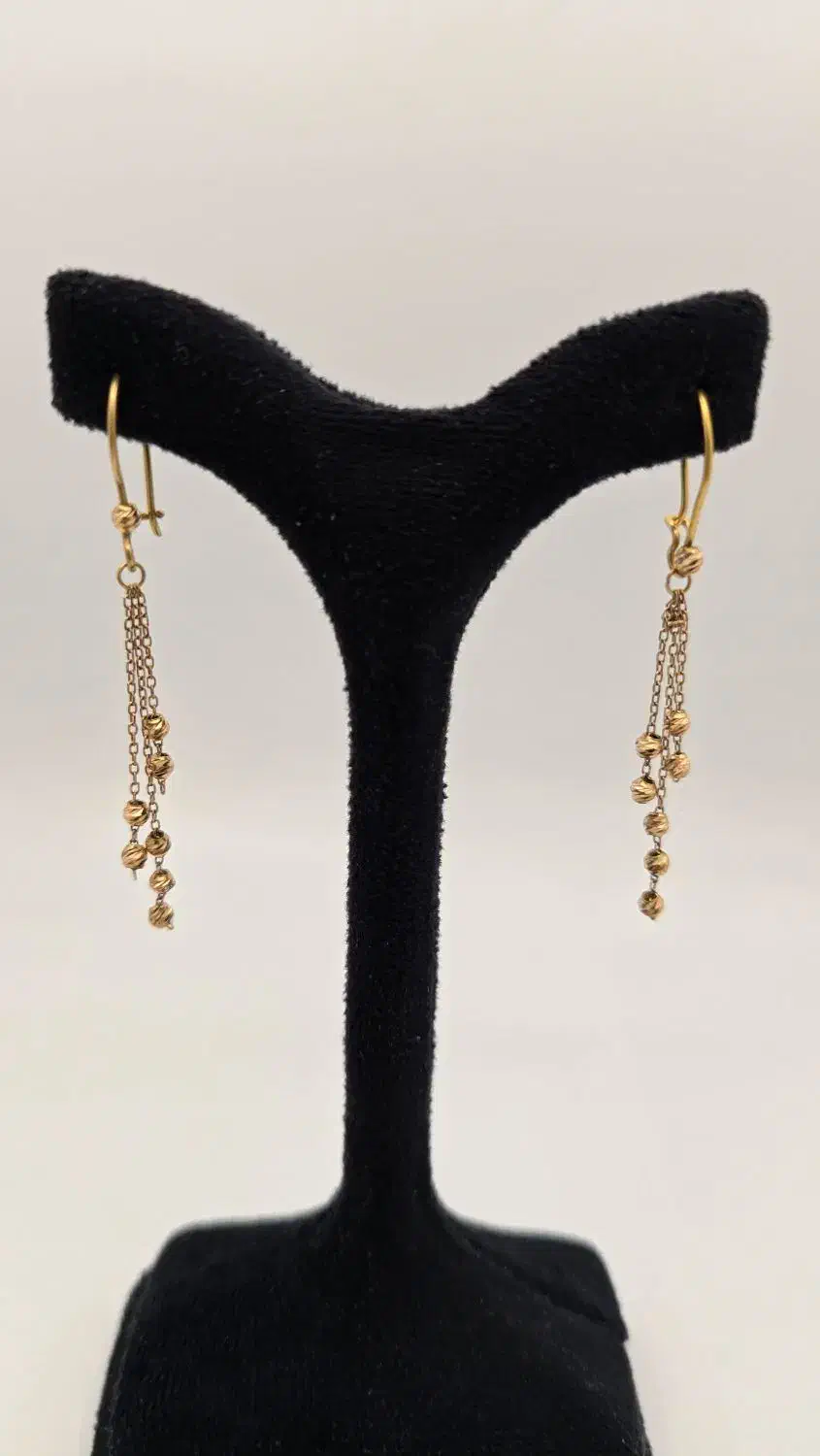 گوشواره طلا زرگری عظیم پور.|جواهرات|ارومیه, |دیوار