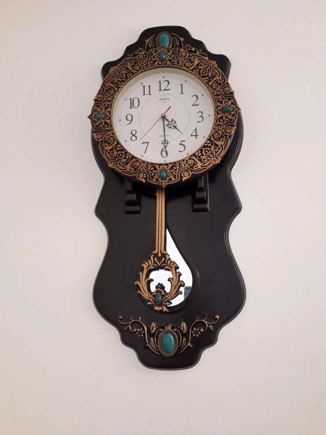 ساعت|کلکسیون اشیاء عتیقه|اصفهان, شفق|دیوار