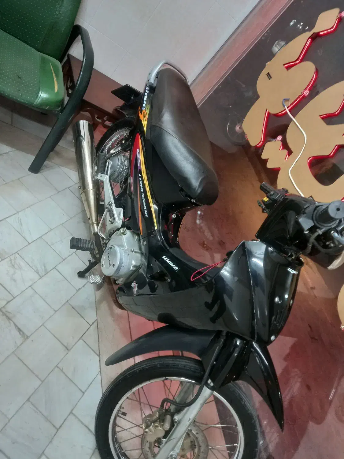 بیکلاج مدل ۱۳۸۶ طرح ویو در حد صفر|موتورسیکلت|کاشان, لتحر|دیوار