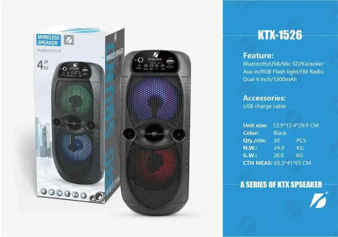 اسپیکر kts مدل 1526|صوتی و تصویری|مشهد, پنجتن|دیوار