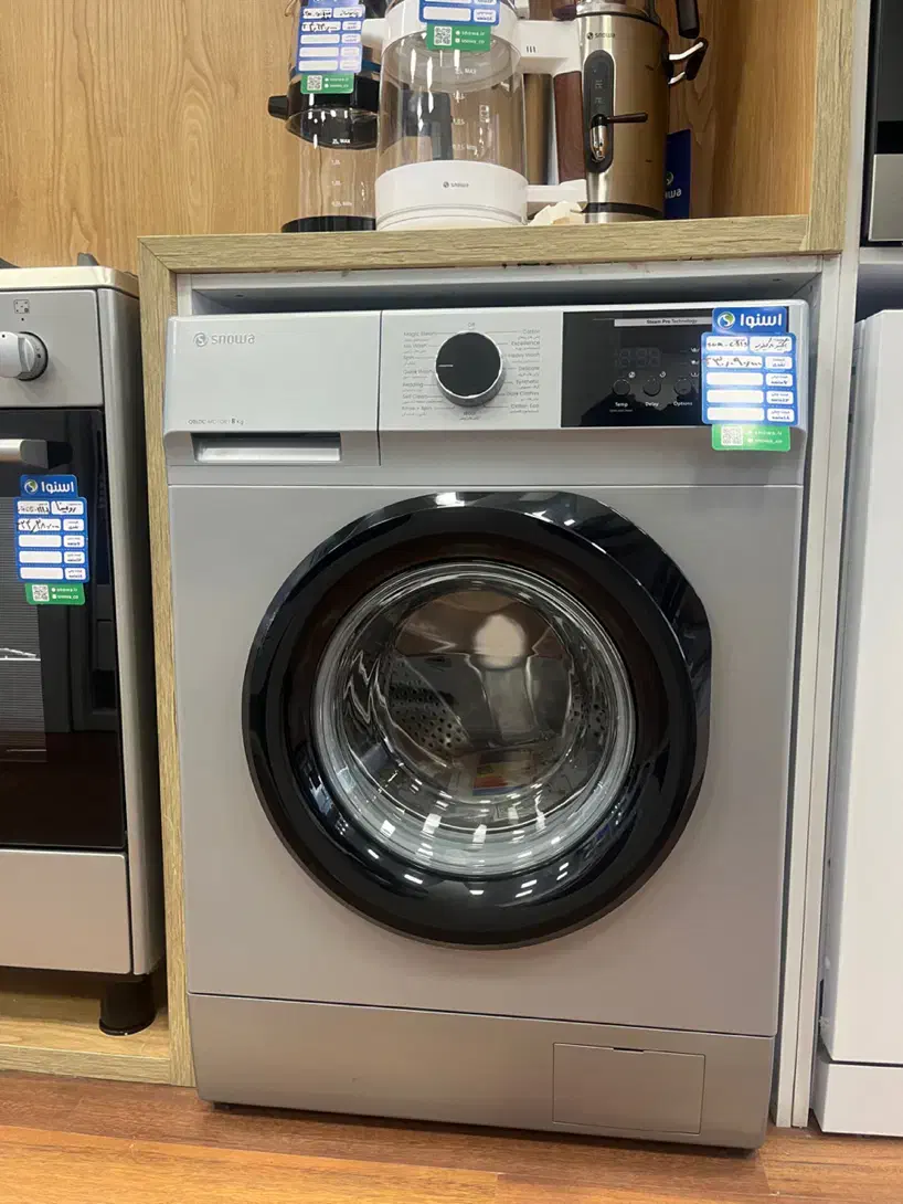 لباسشویی ۸ کیلویی اسنوا شرایط فوق العاده|ماشین لباسشویی و خشککن لباس|کرمان, |دیوار
