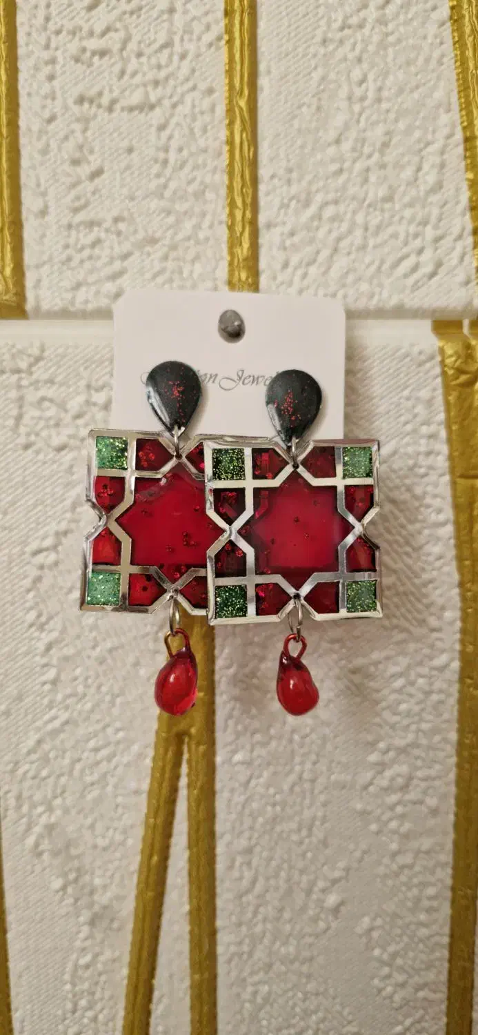 گوشواره رزینی|بدلیجات|اسلامشهر, شهرک واوان|دیوار