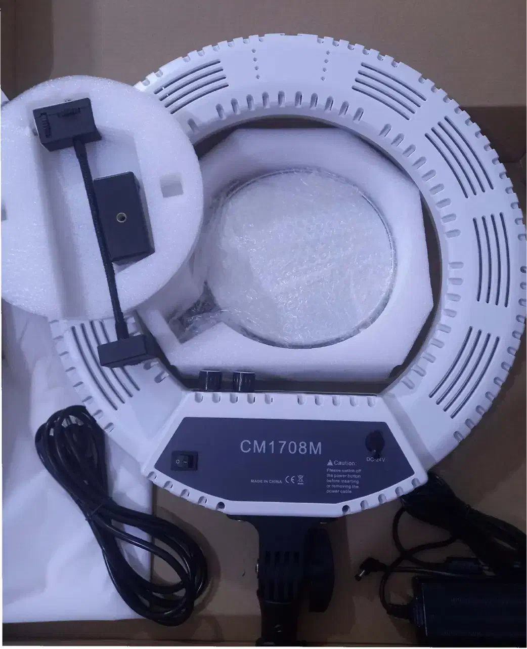 رینگ لایت خارجی با آیینه مدل CM1708M|دوربین عکاسی و فیلمبرداری|تهران, مدائن|دیوار