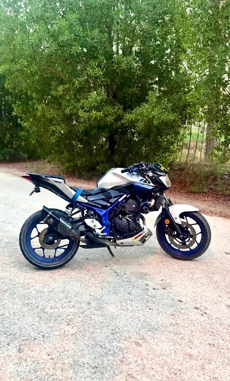 YAMAHA MT03|موتورسیکلت|آبپخش, |دیوار