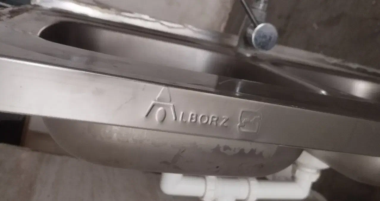 سینک روکار|آب‌چکان و نظم‌دهنده ظروف|اسلام‌شهر, شهرک سعیدیه|دیوار