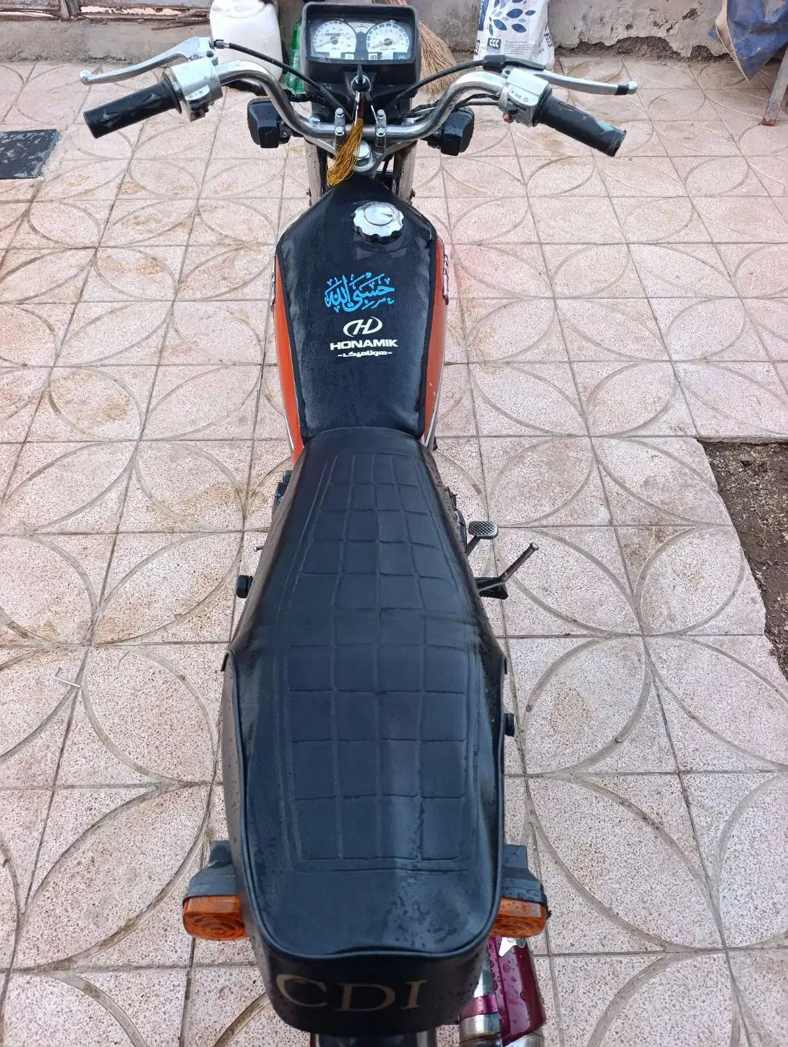 هندا تندر مدل 95|موتورسیکلت|سده (خراسان جنوبی), |دیوار