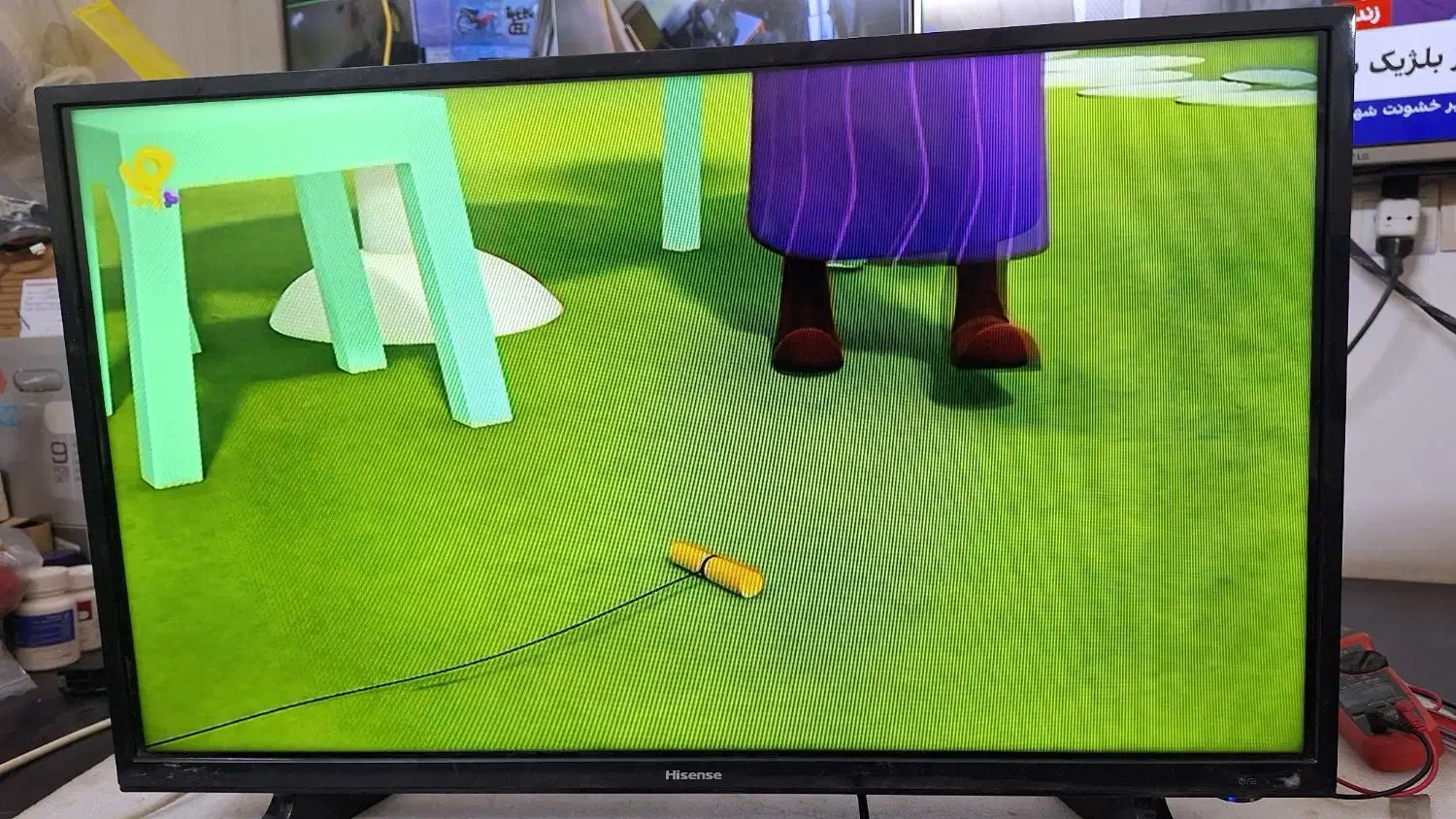 تلویزیون ال ای دی ۳۲ اینچ هایسنس جدید|تلویزیون و پروژکتور|سبزوار, جوادیه غربی|دیوار