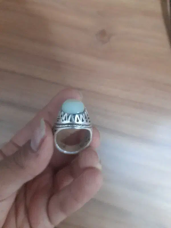 انگشتر نقره شبرنگ|جواهرات|اراک, |دیوار