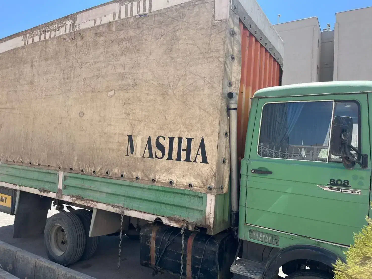 بنز خاور مدل 60 معاوضه با وانت و سواری|خودرو سنگین|مشهد, رباط طرق|دیوار