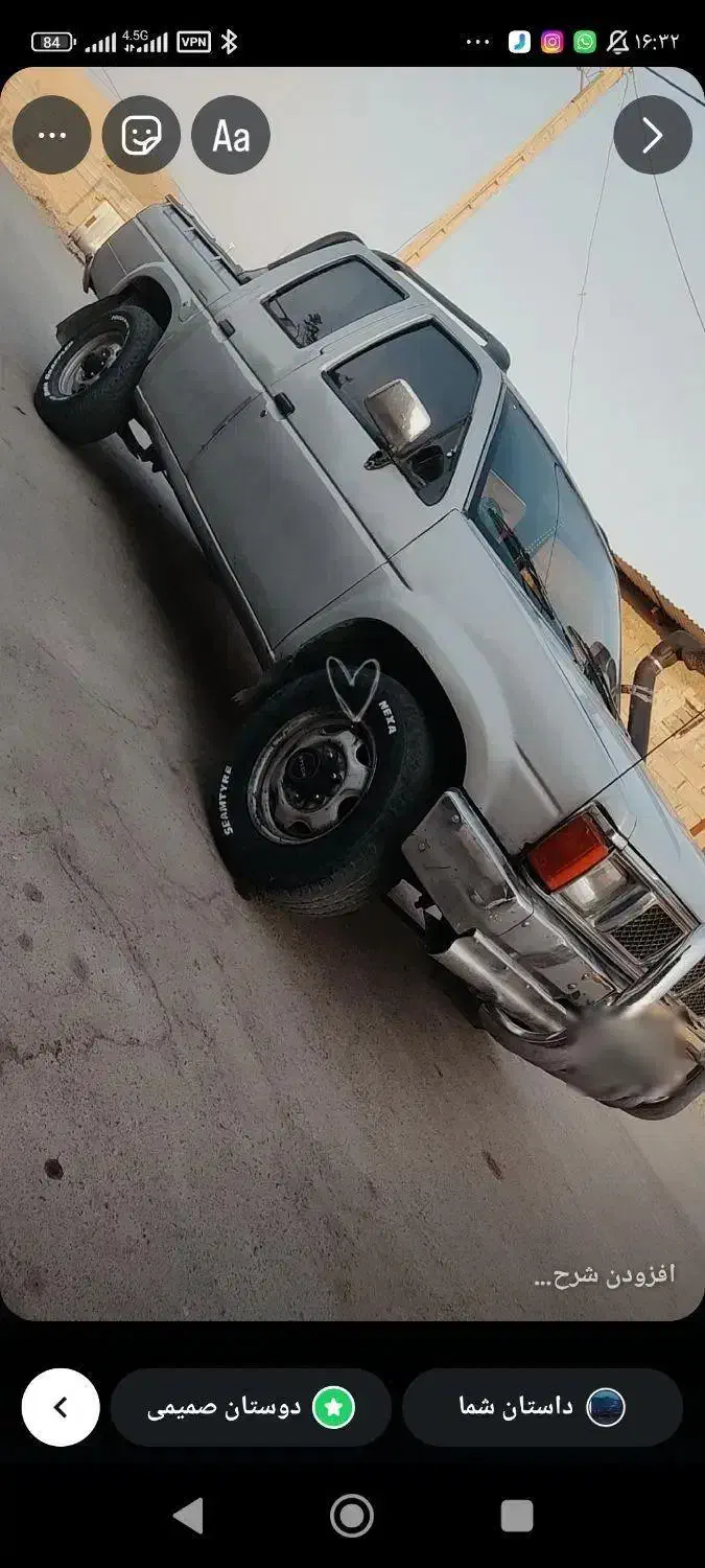 نیسان پیکاپ سری اول|خودرو سواری و وانت|کرمان, |دیوار