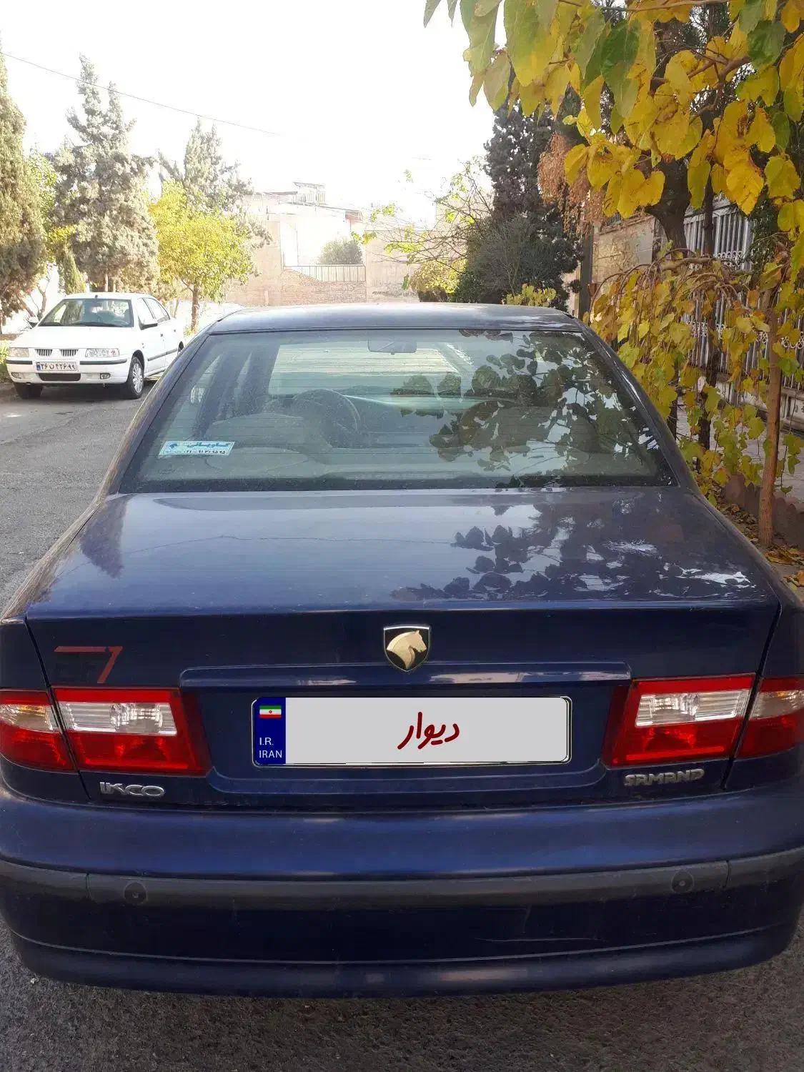 سمندمدل ۹۱ دوگانه‌سوز شرکتی EF7|خودرو سواری و وانت|اندیشه, اندیشه فاز ۳|دیوار