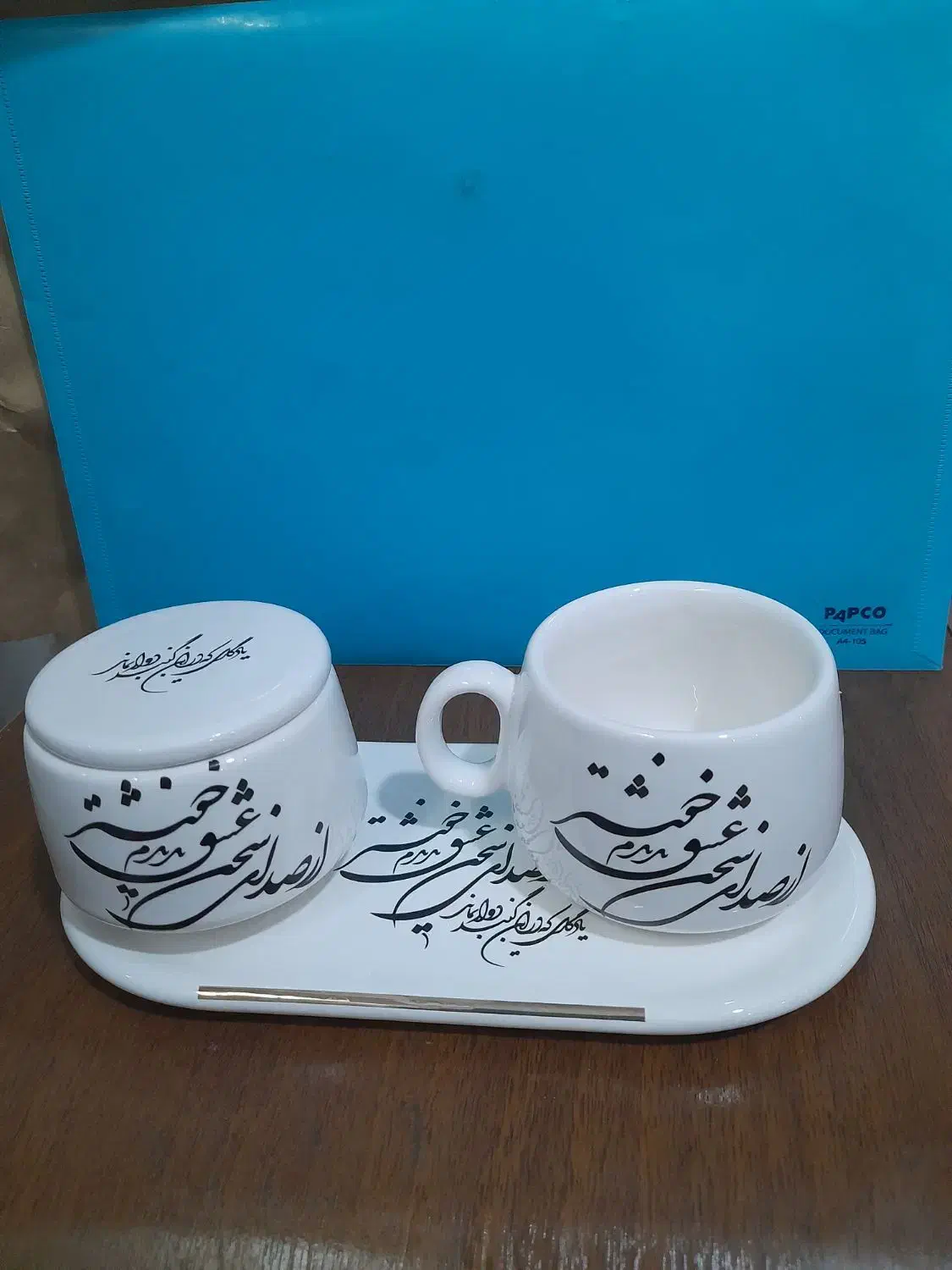 فروش ویژه ست چایخوری کارمندی سرامیک دست ساز|ظروف سرو و پذیرایی|جهرم, |دیوار