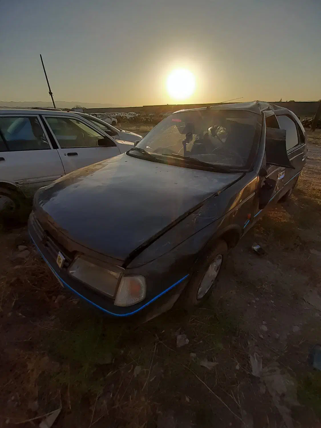 پژو روآ تصادفی|خودرو سواری و وانت|چاپشلو, |دیوار