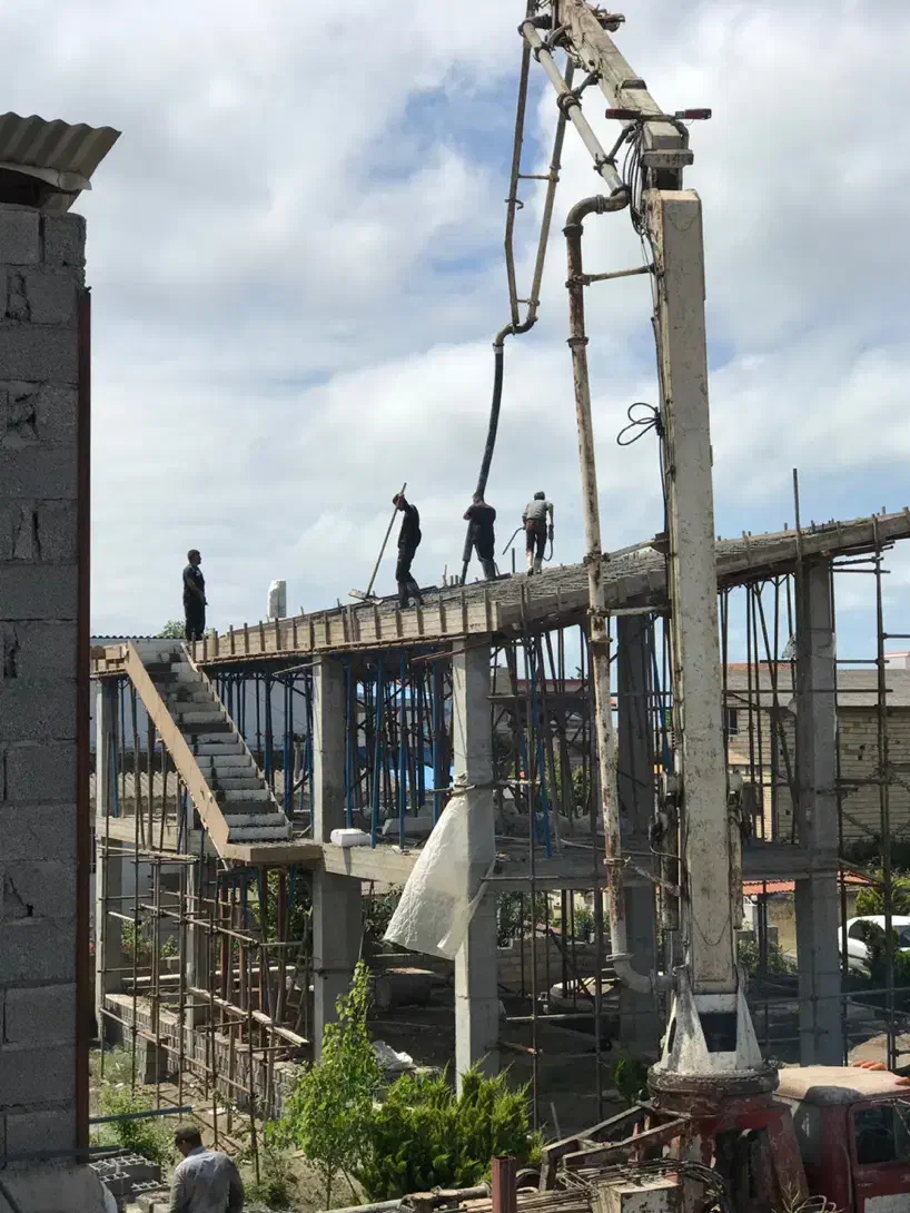 آرماتوربندی اسکلت بتنی ویلا آپارتمان و استخر|خدمات پیشه و مهارت|لاهیجان, کوی خزر|دیوار