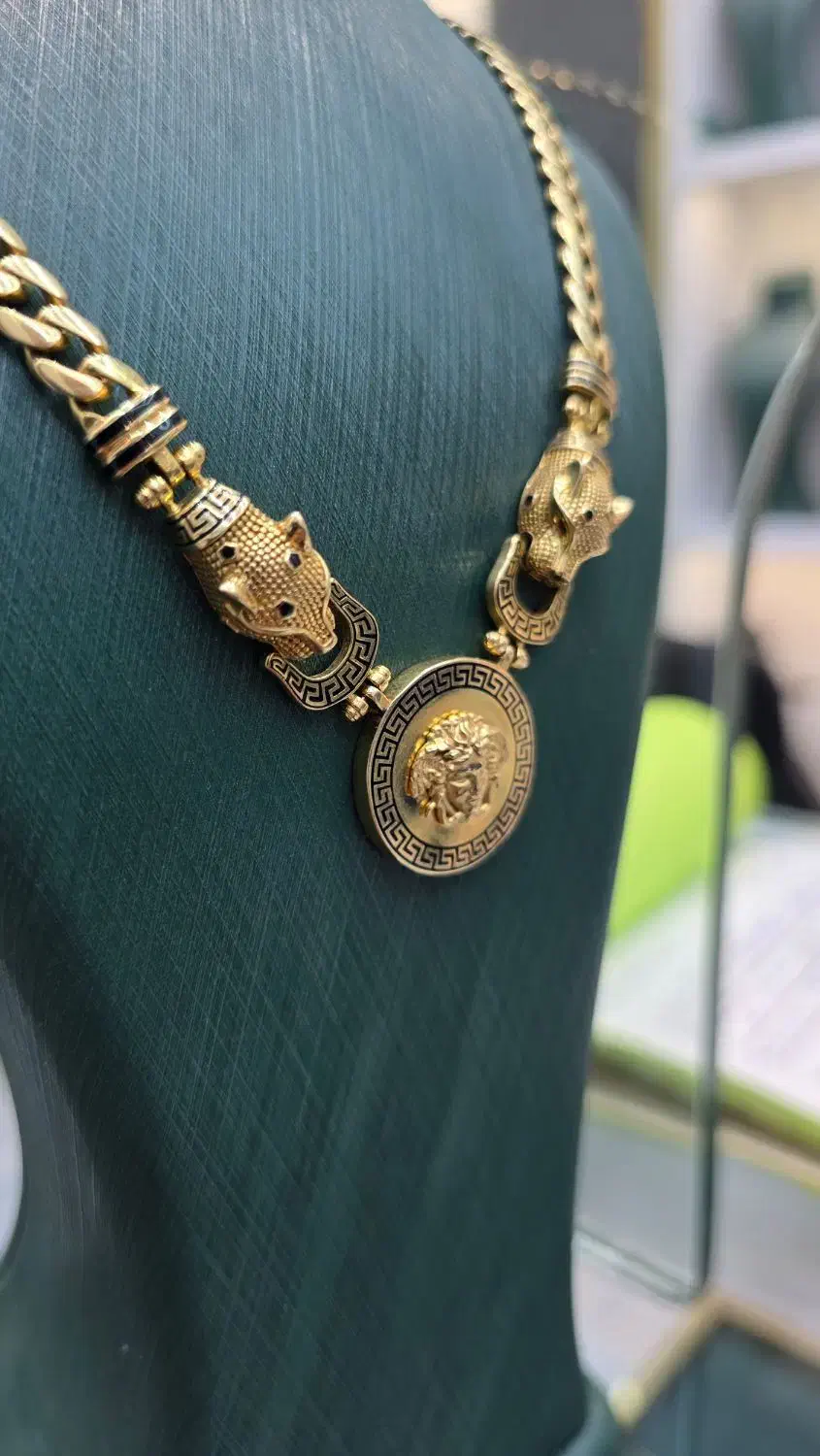 گردنی طلا جوانمرد کد ۸ شکسته|جواهرات|ارومیه, |دیوار