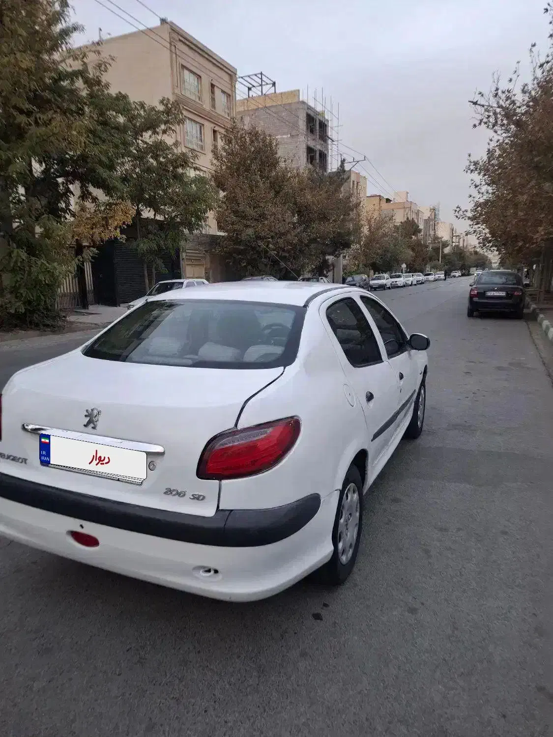 206اس دی v8 تیوفایو فول مدل87|خودرو سواری و وانت|مشهد, شاهد (شهرک غرب)|دیوار