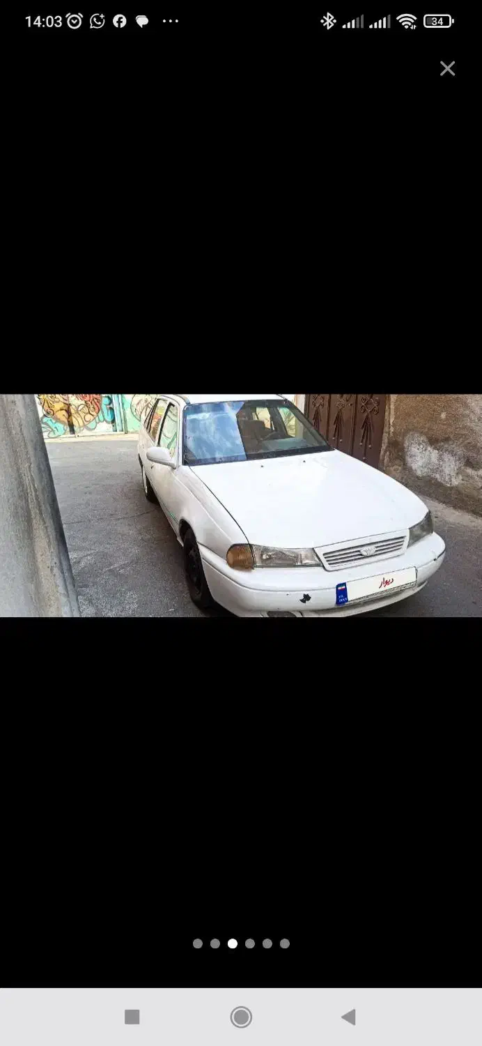 دوو سیلو مدل ۱۳۷۶|خودرو سواری و وانت|کرج, شهرک بنفشه|دیوار