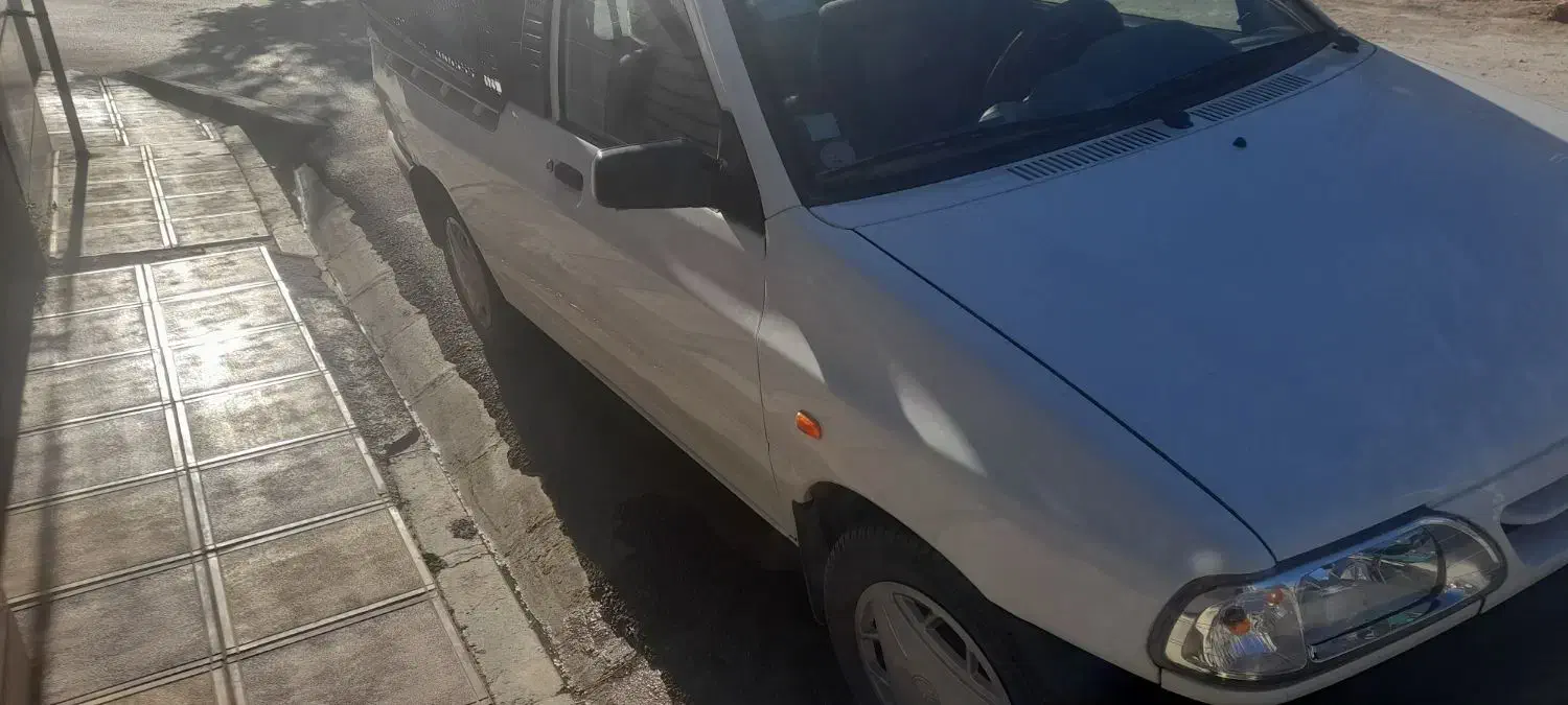 پراید وانت یه تکه رنگ مابقی بیرنگ|خودرو سواری و وانت|قیدار, |دیوار