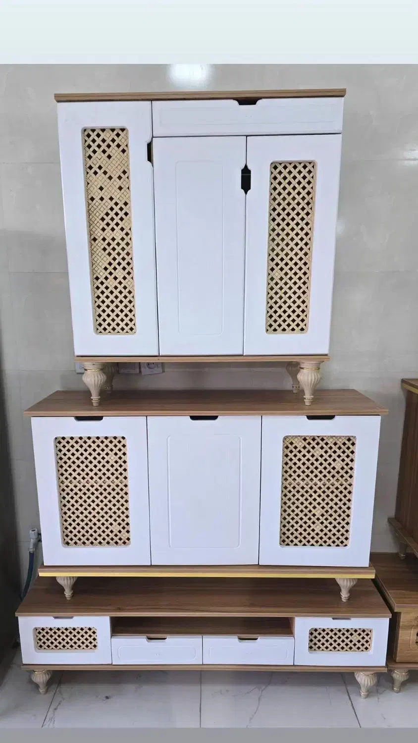 کونسولی، اینه کنسول، ست کامل اینه کنسول میز تی وی|بوفه، ویترین، کنسول|قرچک, زیبا شهر|دیوار