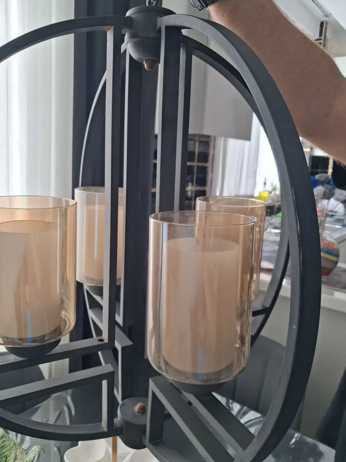 لوستر و بالای کانتر|لوستر و چراغ آویز|پردیس, فاز ۹|دیوار