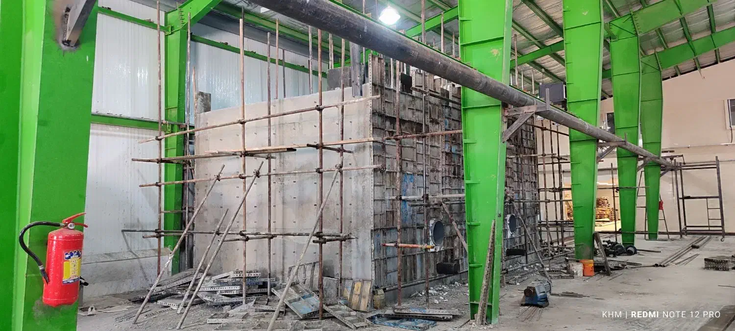 اجرای فنداسیون اسکلت استخر سوله قالبندی|خدمات پیشه و مهارت|قشم, |دیوار