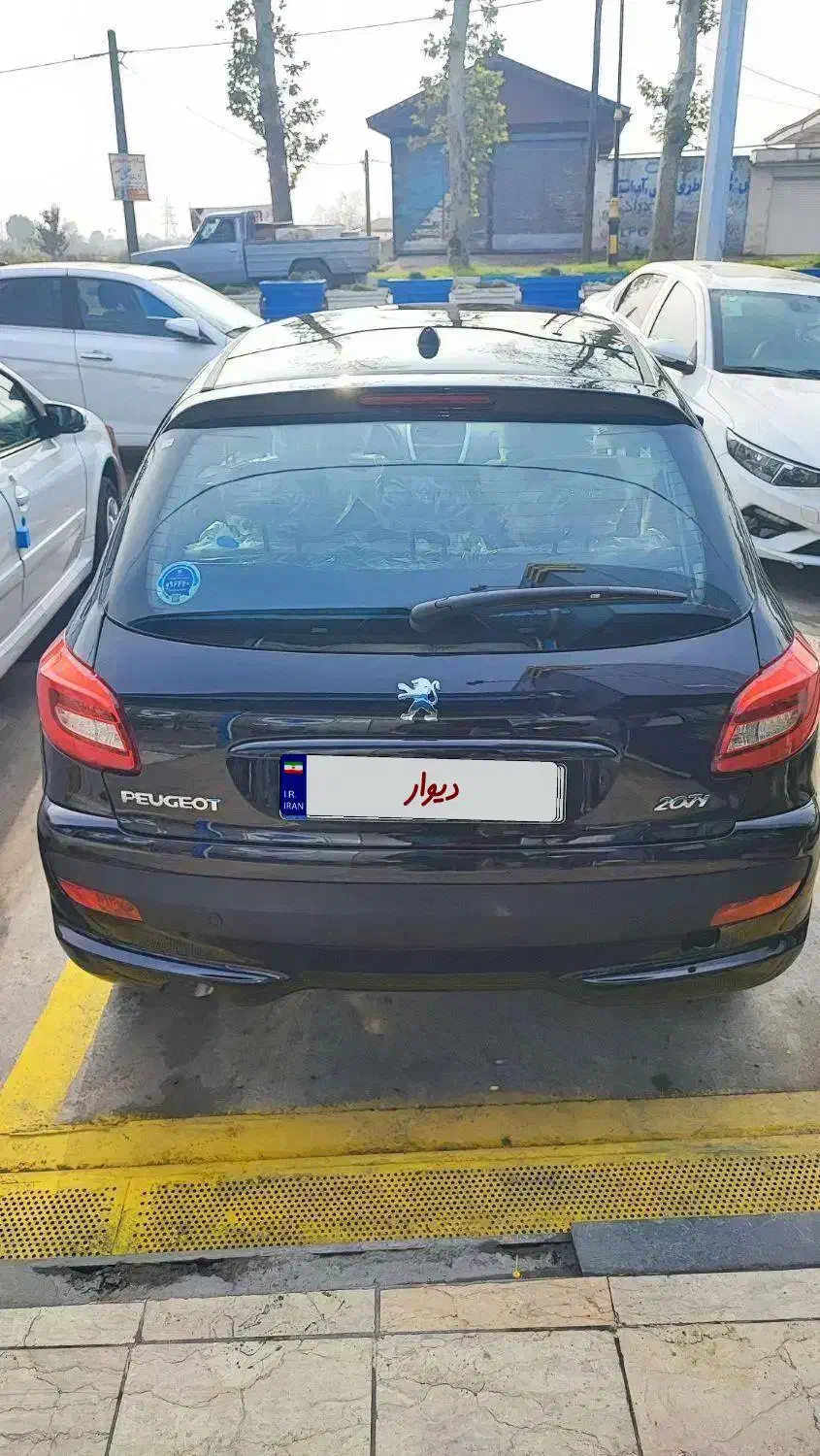 207 دنده ای tu5p سقف پانا ارتقا یافته|خودرو سواری و وانت|رشت, شهریاران|دیوار