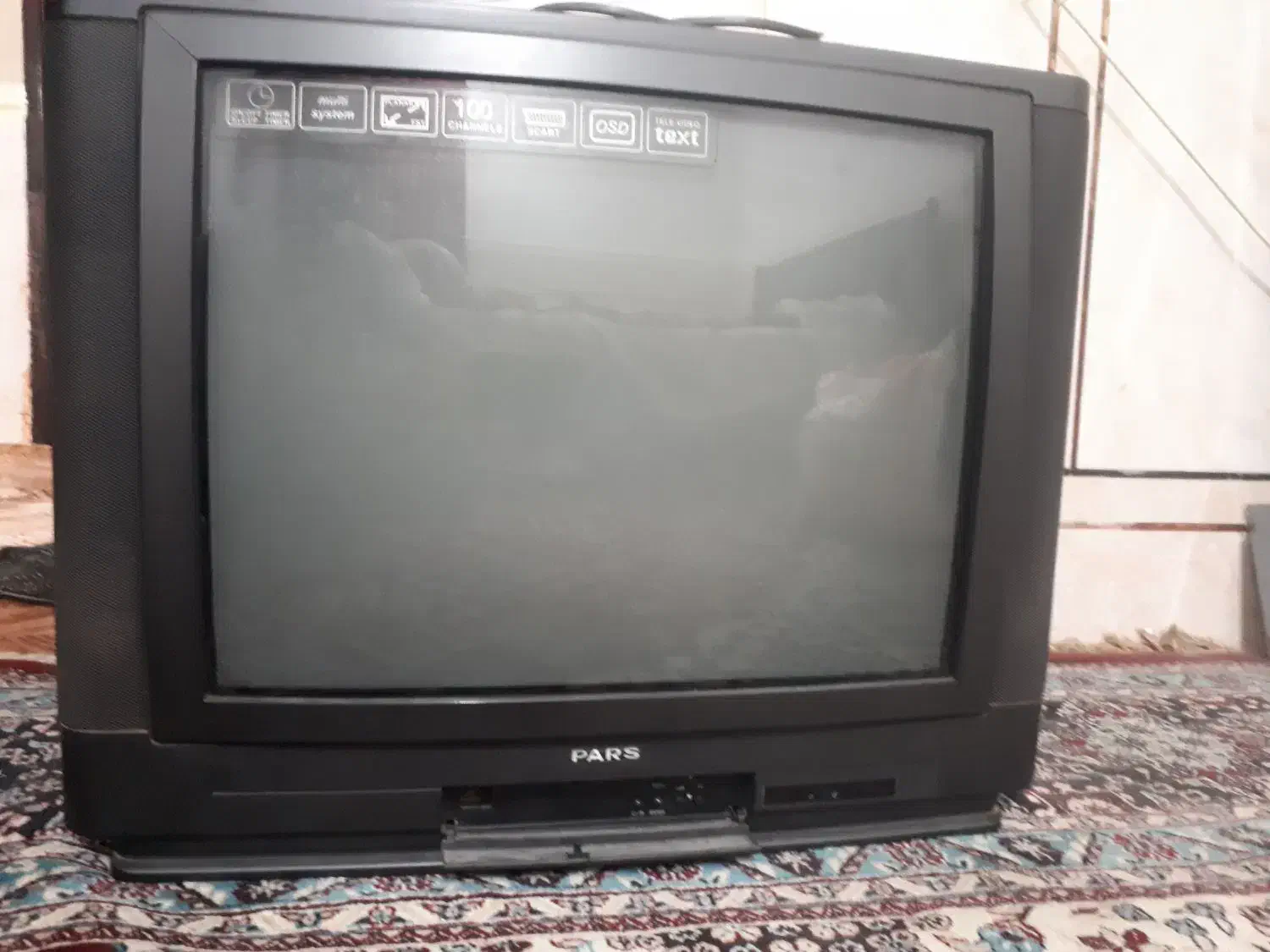 تلویزیون ۲۱ اینچ پارس|تلویزیون و پروژکتور|اهواز, کوی باهنر|دیوار