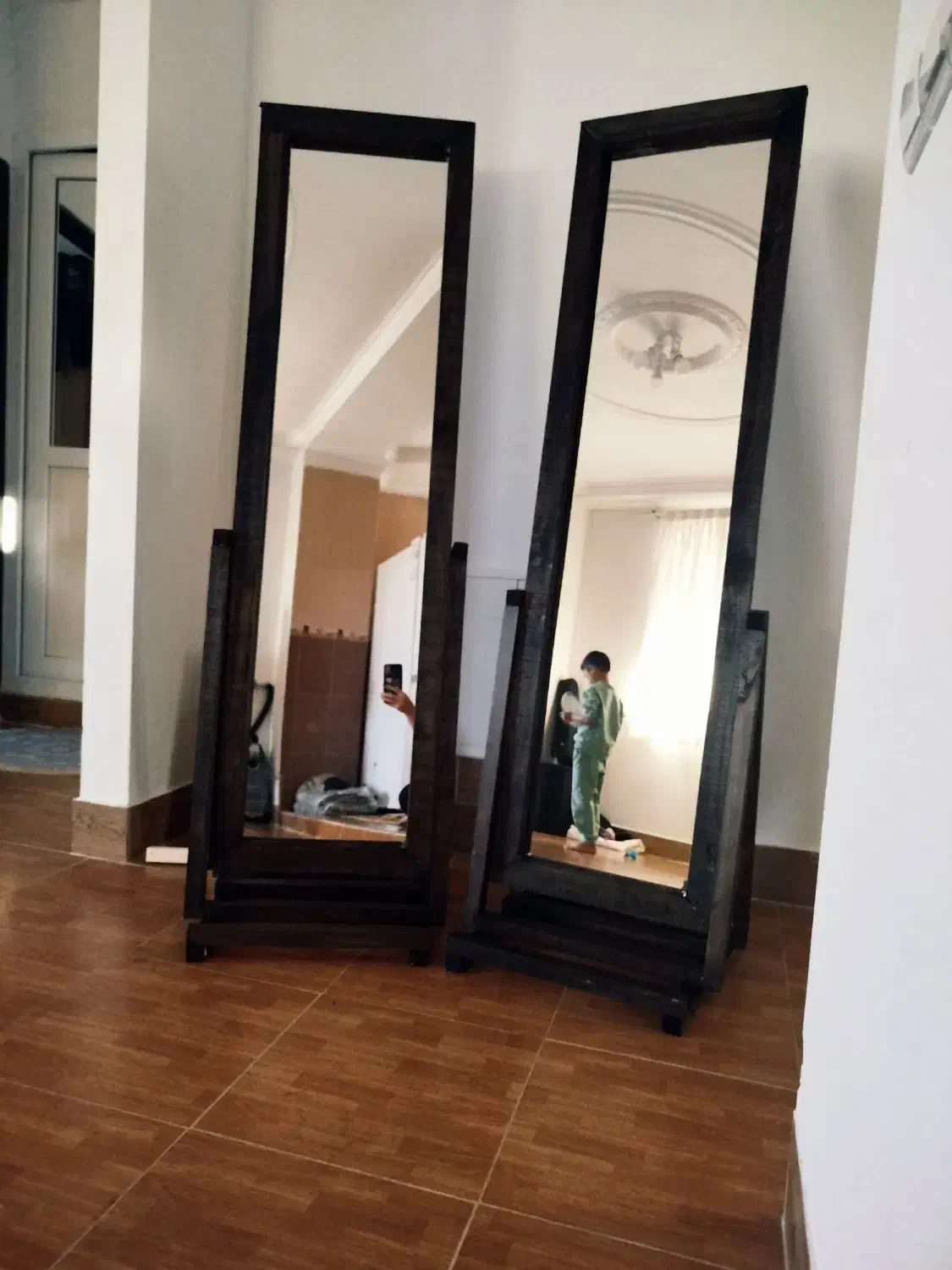 قبول انواع آینه های چوبی در انواع اندازه ها|آینه|مهاباد (آذربایجان غربی), |دیوار