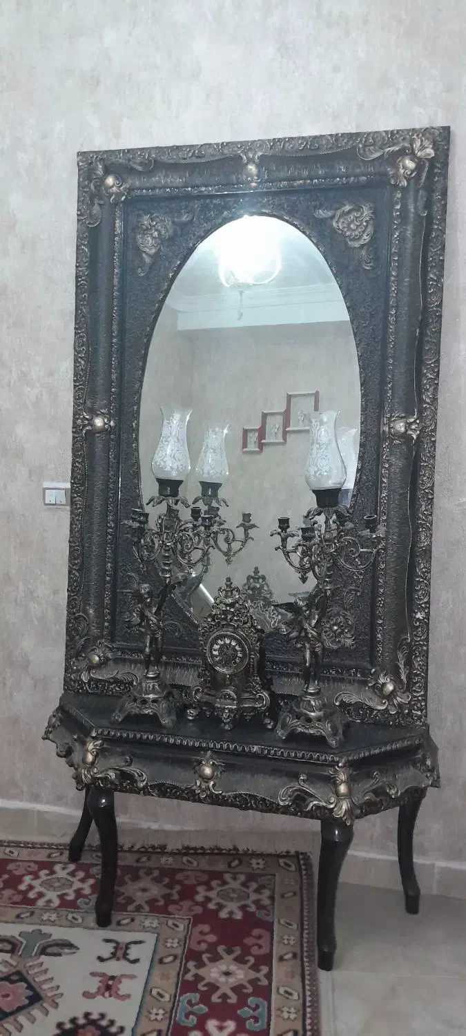 اینه وشمعدون تمیز اینه تخته شمعدون هافلز|آینه|تبریز, |دیوار