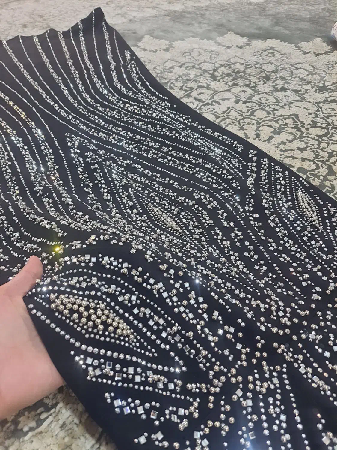 دو عددلباس مجلسی سنگدوزی مخصوص اقوام درجه یک|لباس|رباطکریم, الارد|دیوار