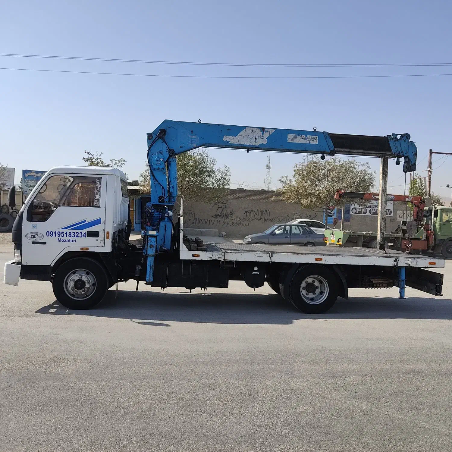 جرثقیل 3 تن کفی|خودرو سنگین|کرمانشاه, |دیوار