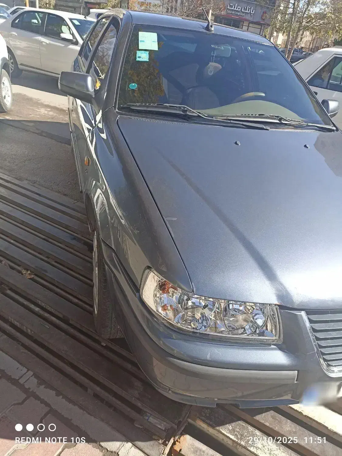 سمندEF7 مدل1397دوگانه کارخانه رنگ خاکستری متالیک|خودرو سواری و وانت|اردبیل, |دیوار