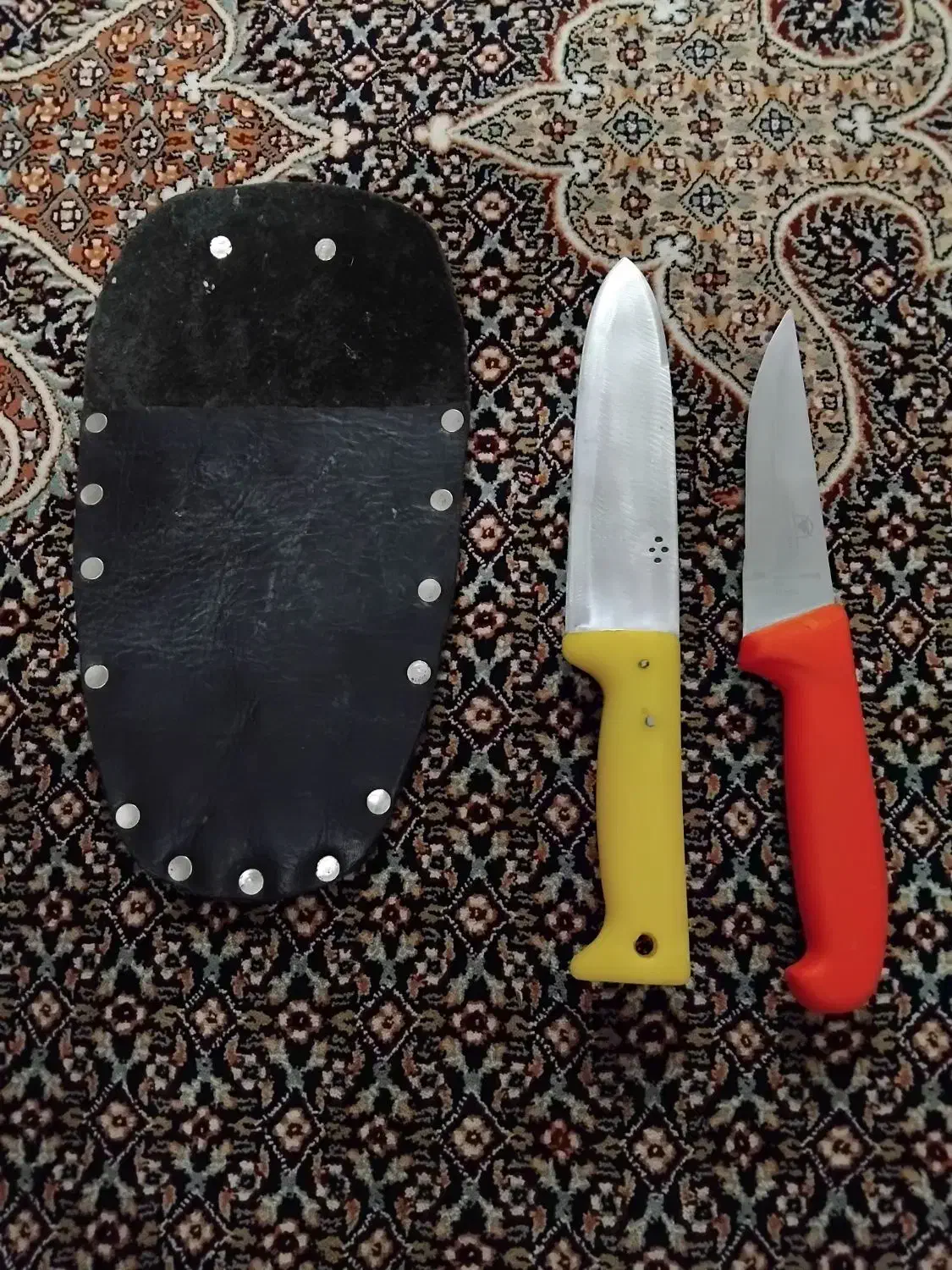 چاقو قصابی به همراه کیف|کوهنوردی و کمپینگ|اردبیل, |دیوار