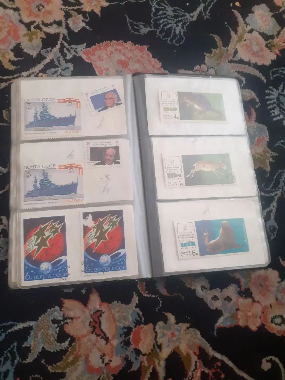 البوم تمبر|کلکسیون سکه، تمبر، اسکناس|یزد, |دیوار