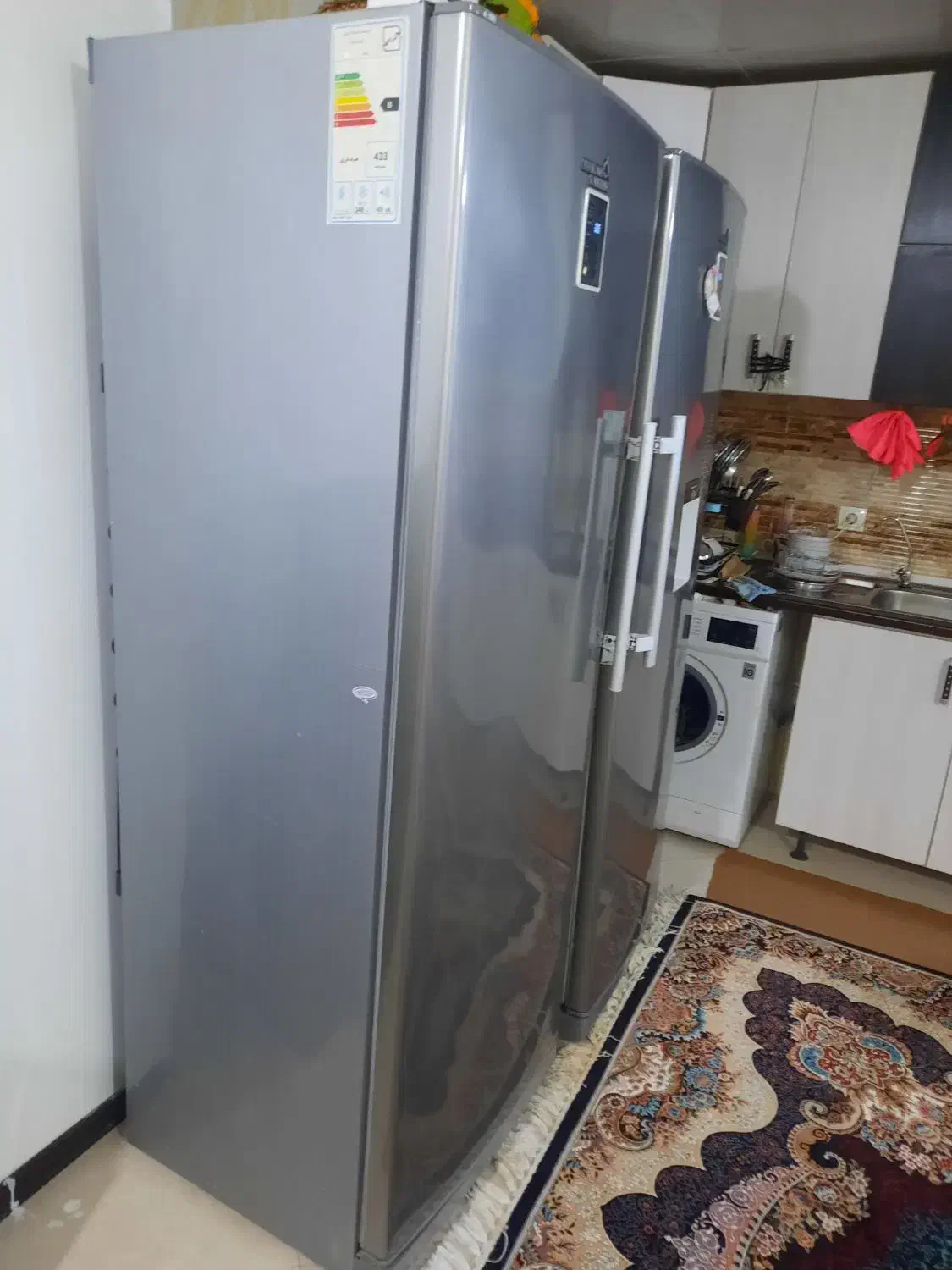 فروش یخچال دوقلو تمیز|یخچال و فریزر|بندر ماهشهر, |دیوار