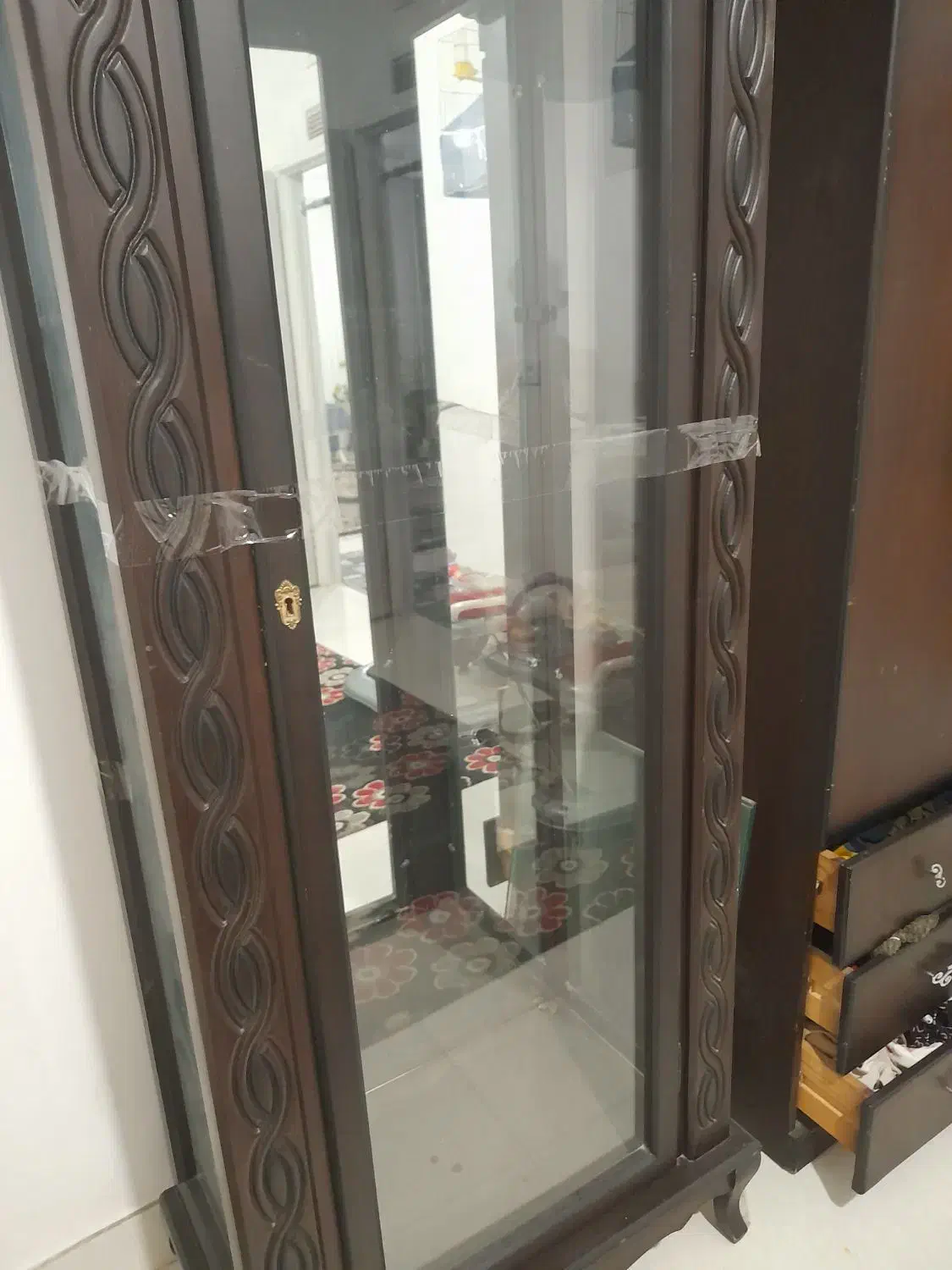 گنجه قهوه ای|بوفه، ویترین، کنسول|تربتحیدریه, یحیی آباد|دیوار