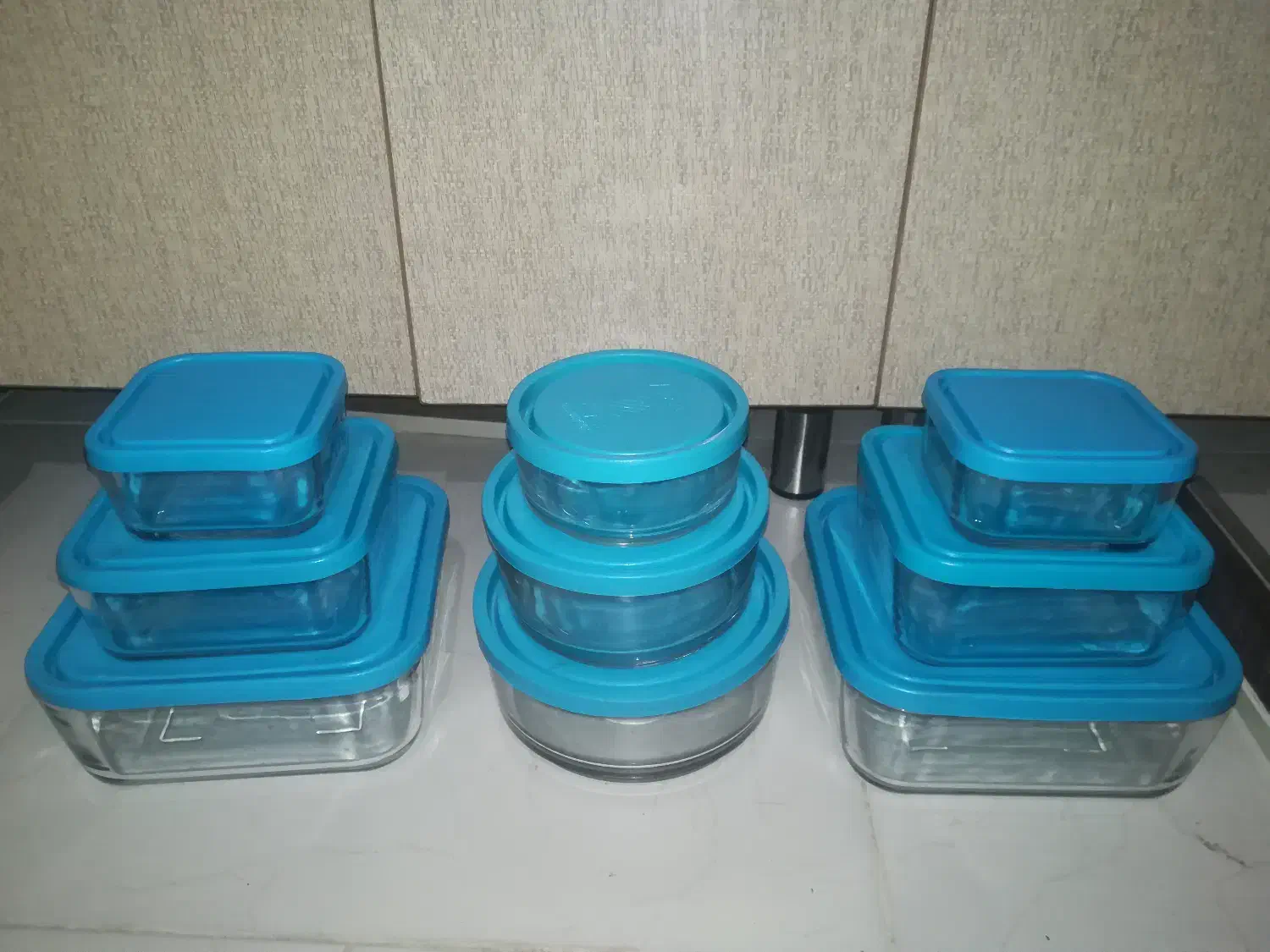 ظروف  شیشه ای|ظروف نگهدارنده، پلاستیکی، یک‌بارمصرف|زنجان, |دیوار