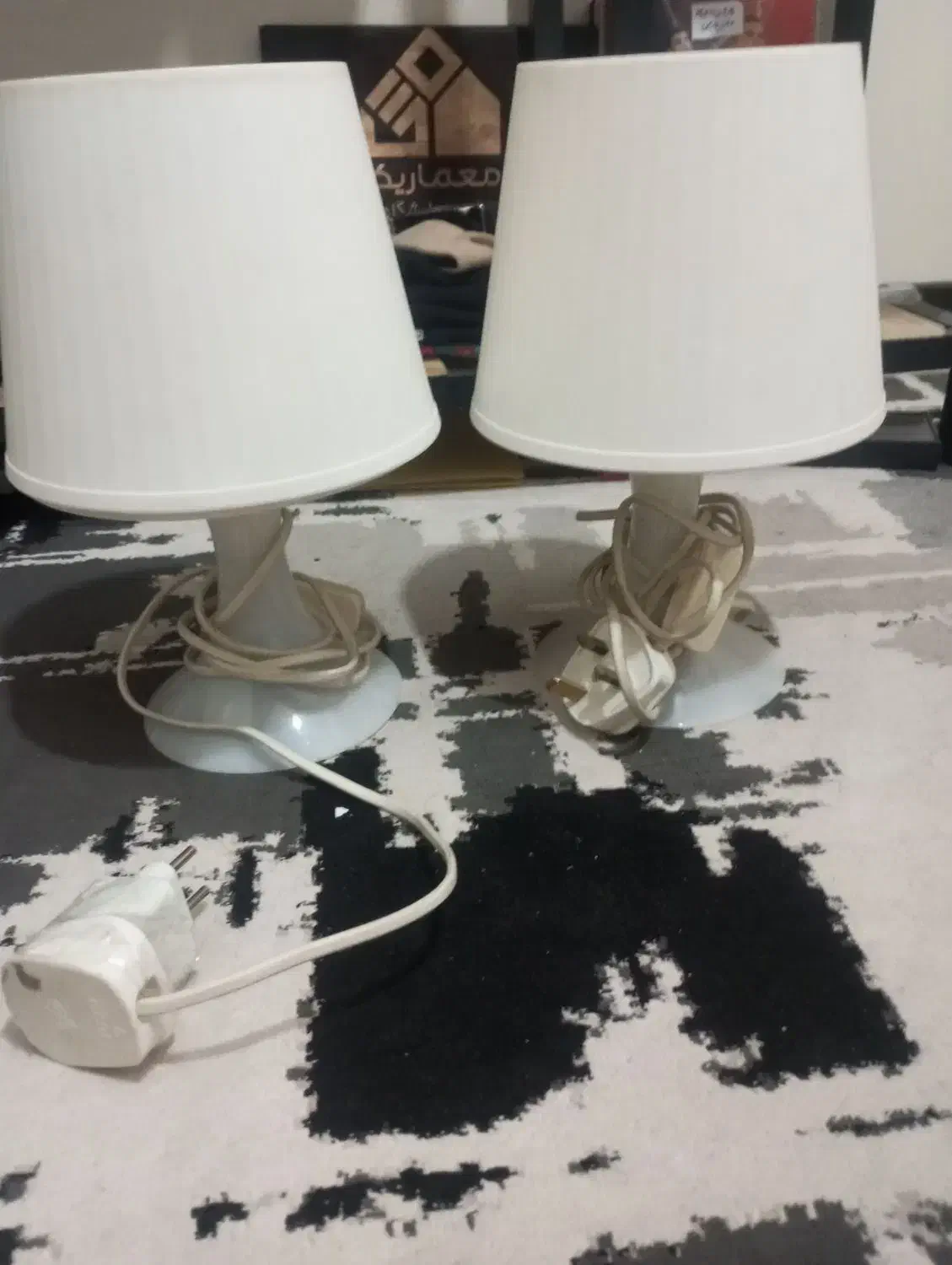 دوعدد چراغ خواب|چراغ خواب و آباژور|تهران, گرگان|دیوار