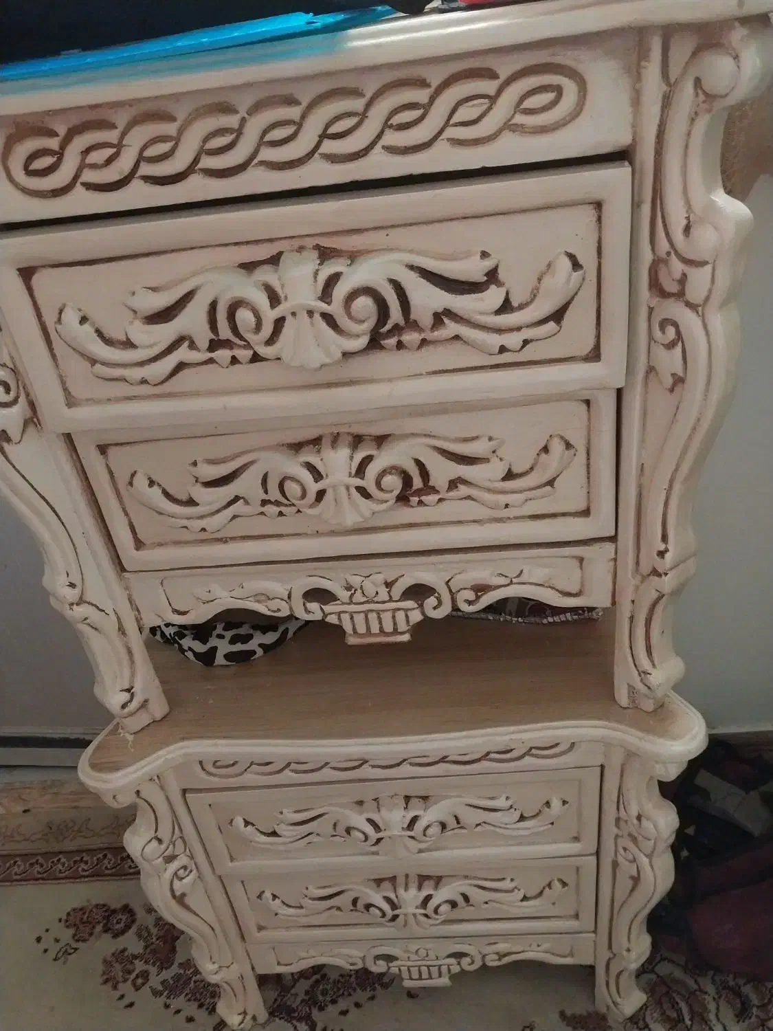 تخت دو نفره سلطنتی|تخت و سرویس خواب|گرمسار, |دیوار