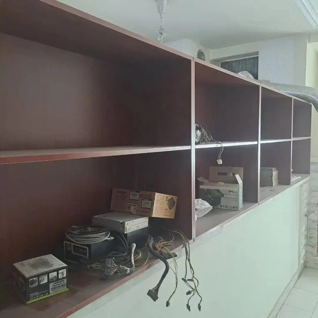 کتابخانه mdf|کتابخانه، شلف، قفسههای دیواری|شیراز, غدیر جنوبی|دیوار