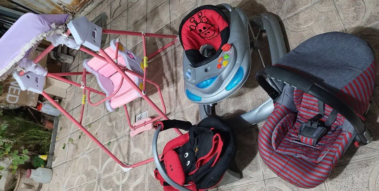 ست تاب و روروئلک وکریر|کالسکه و لوازم جانبی|تبریز, |دیوار