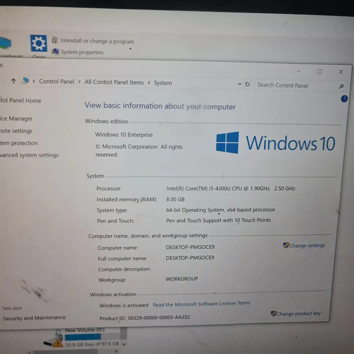 لبتاب . تبلت ویندوزی سورفیس معاوضه|رایانه همراه|قم, باسکول|دیوار