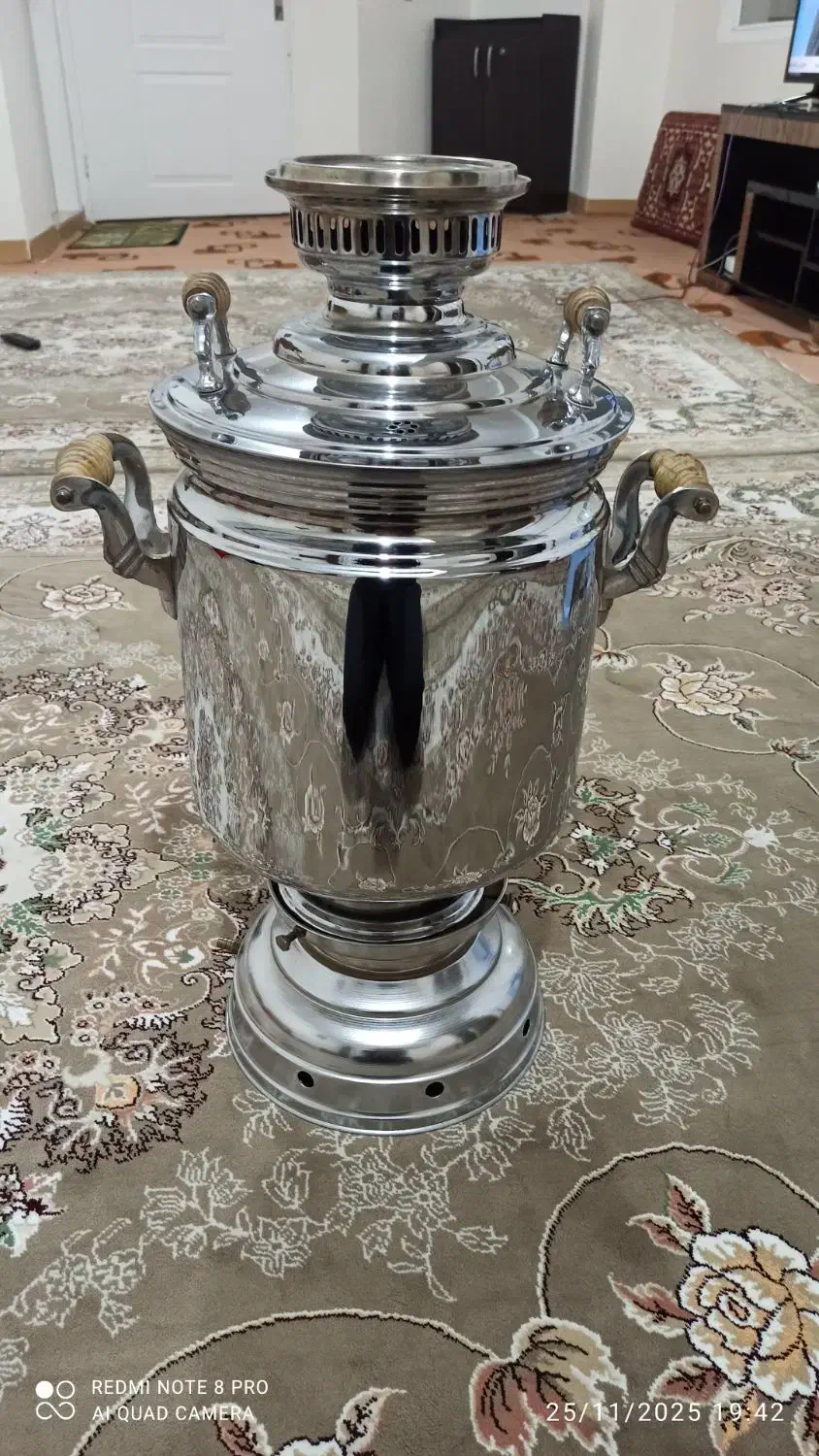 سماور گازی در حد نو|سماور، چایساز، قهوهساز|محمدشهر, محمدشهر|دیوار