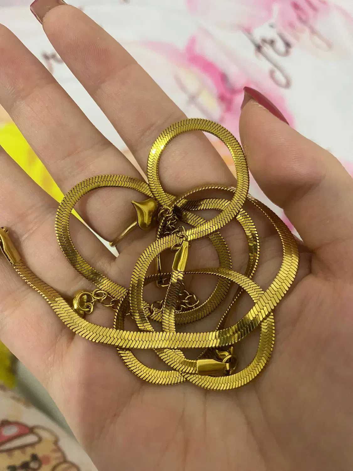 ست گردنبند و دستبند ماری|بدلیجات|گرگان, |دیوار