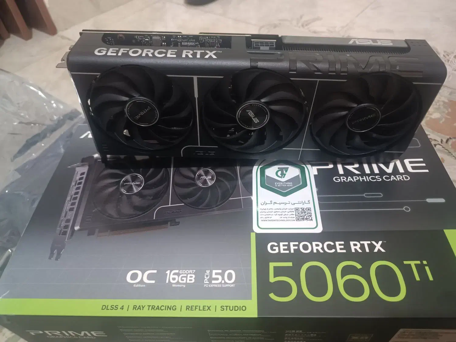 5060ti 16GB OC PRIME|قطعات و لوازم جانبی رایانه|رشت, ساغری سازان|دیوار