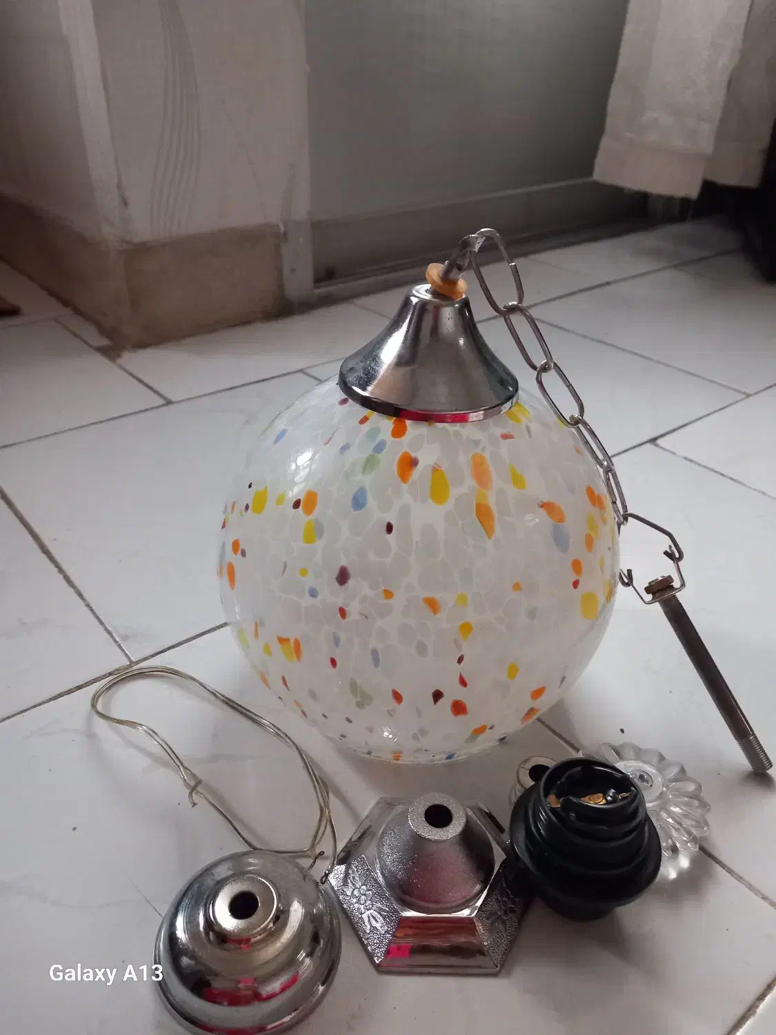 لوستر|لوستر و چراغ آویز|رشت, دیانتی|دیوار