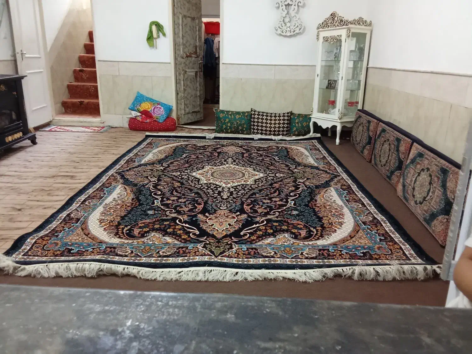 دوتخته فرش ۹متری نو ۲۷میلیون|فرش|قم, نیروگاه|دیوار