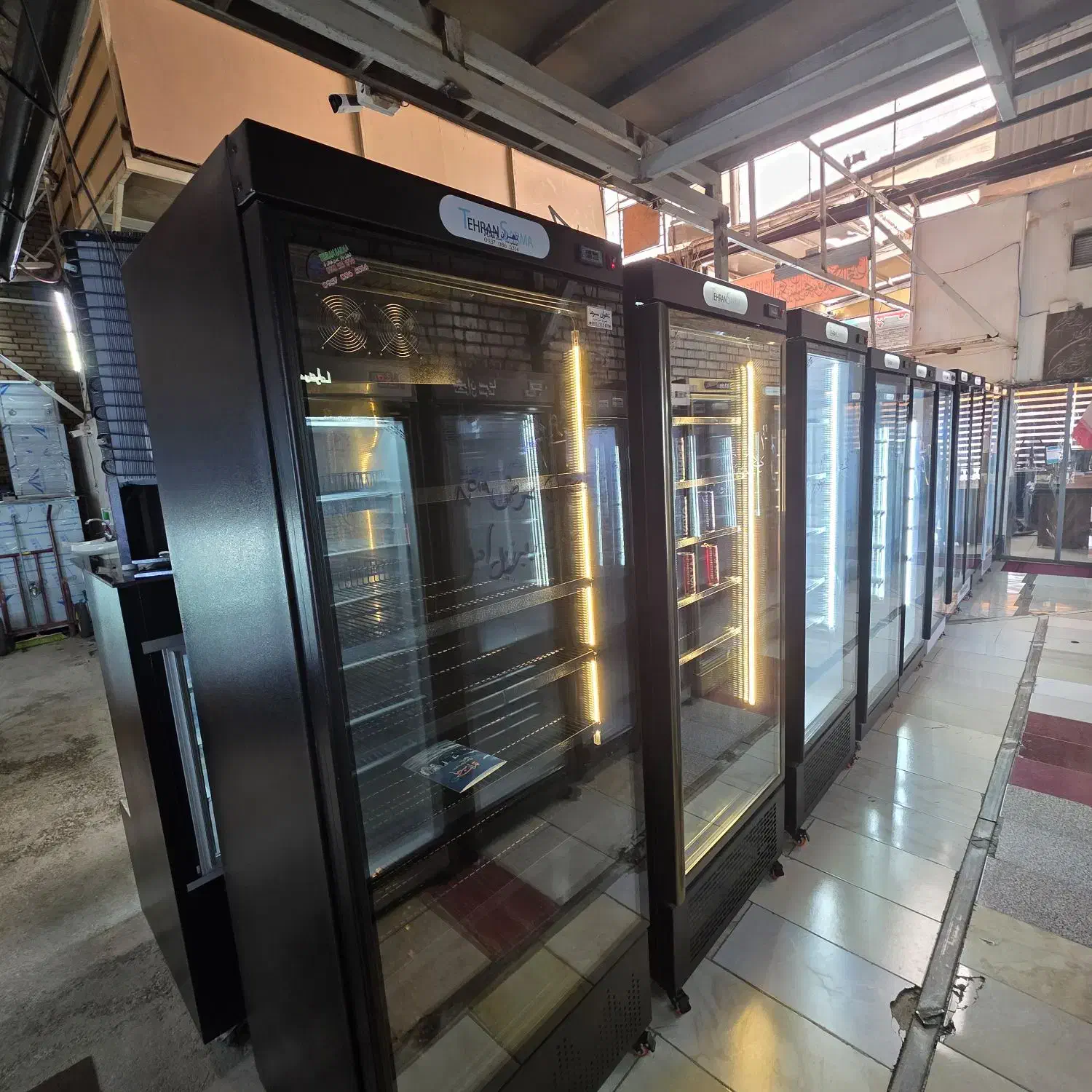 یخچال ایستاده ویترینی تک درب ایلیا صنعتی|فروشگاه و مغازه|مشهد, فدک|دیوار
