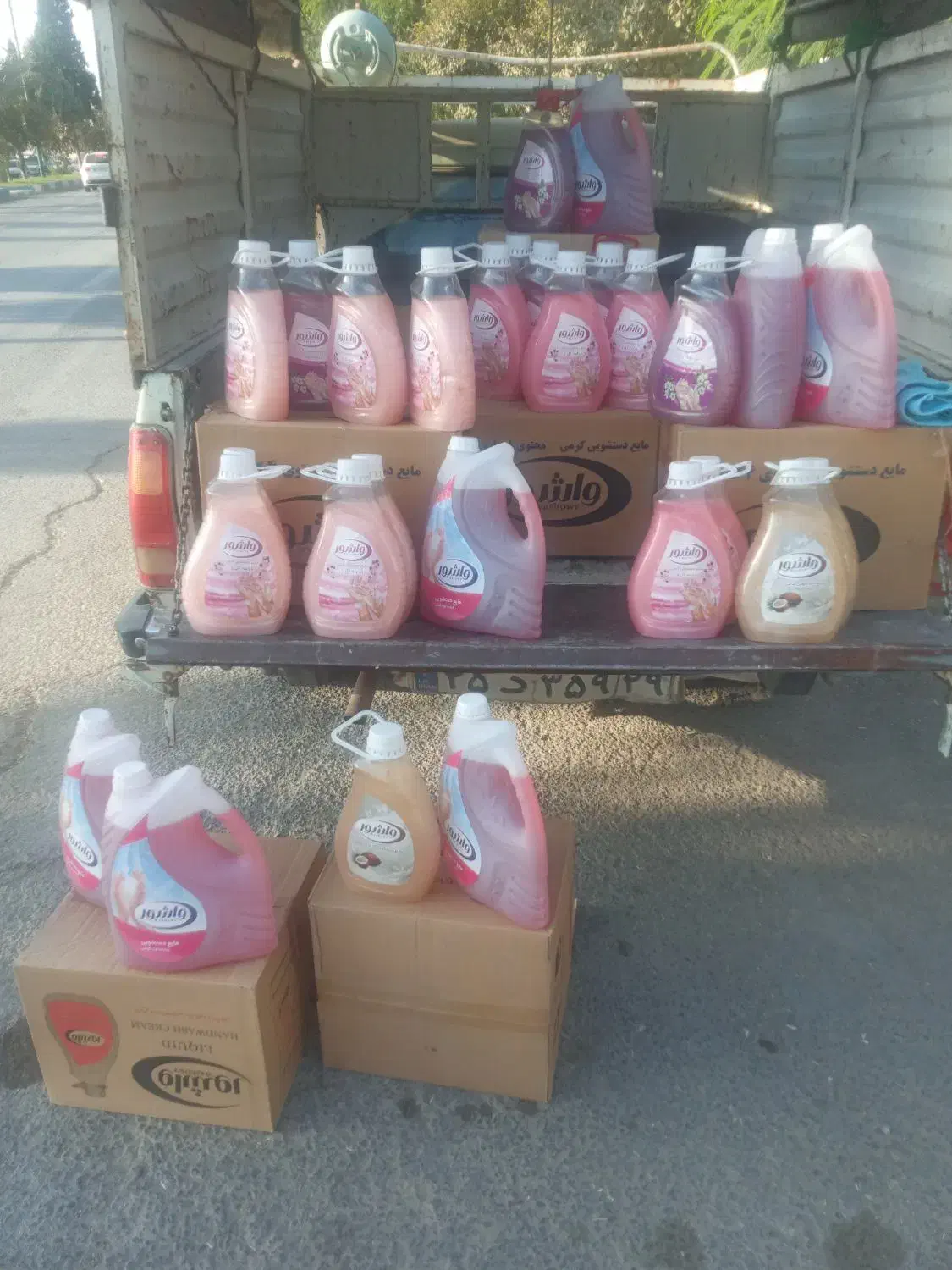 مایع دست شویی بارایحه مختلف120هزار|مواد شوینده و دستمال کاغذی|سرپل ذهاب, |دیوار